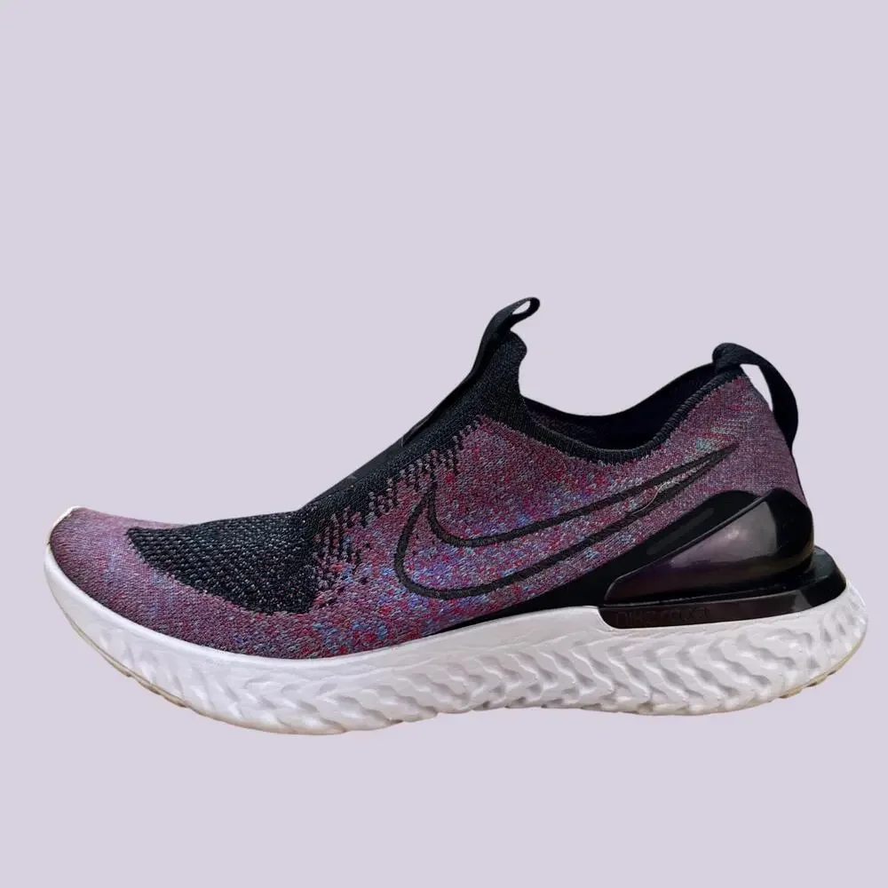 Nike Epic React Phantom Flyknit Blue Void Men Size 9 Slip On Sneakers BV0415-002